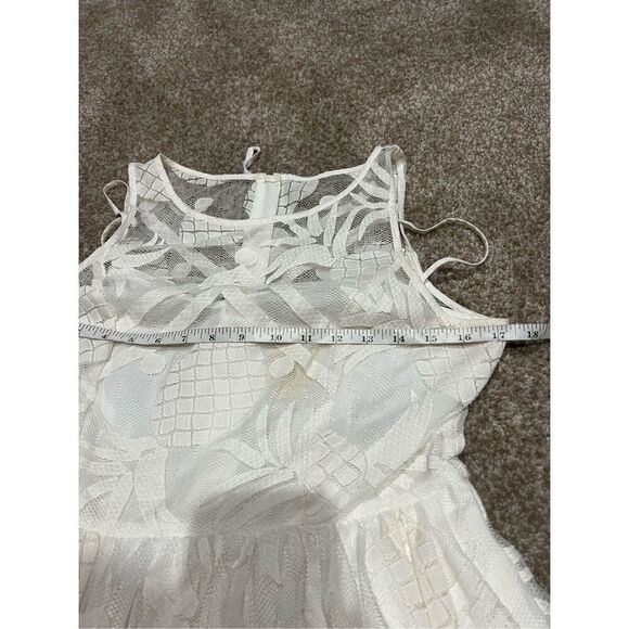 Maeve Anthropologie white dress size 10 - Picture 8 of 12